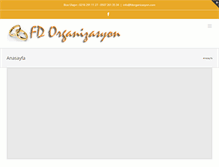 Tablet Screenshot of fdorganizasyon.com